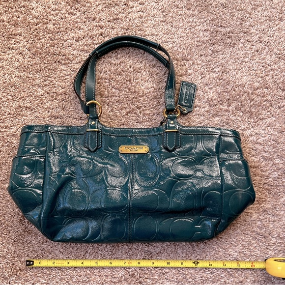 Authentic Coach Patent Leather Purse Bag - Picture 2 of 7